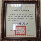 本所志工徐美華女士榮獲104年內政業務志願服務銅質徽章 照片